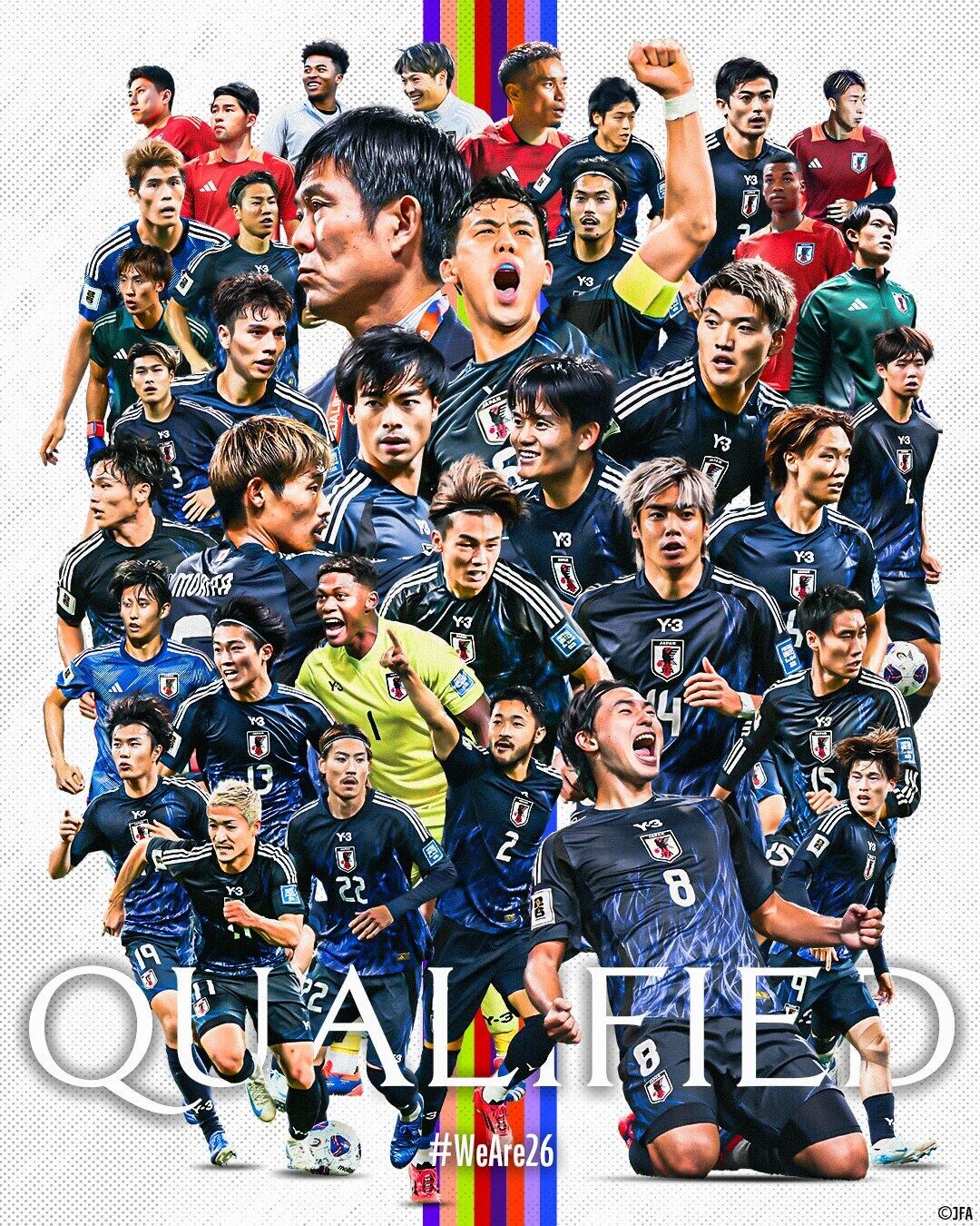 斷層領(lǐng)先！日本7輪6勝1平提前晉級世界杯，全球除東道主外首隊(duì)！