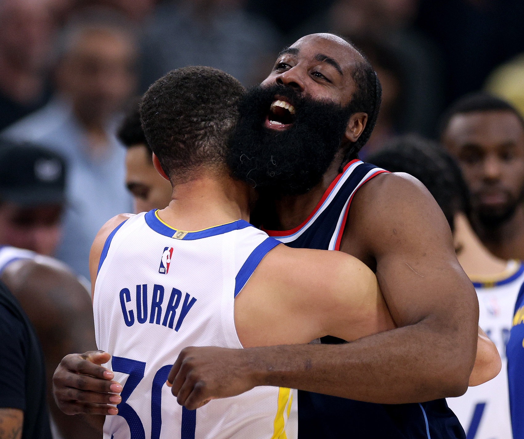 諸神黃昏！庫里哈登先后50+ NBA歷史首次兩名35歲以上球員轟50+！